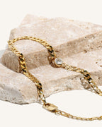 Lab Diamond Bezel Set Curb Bracelet