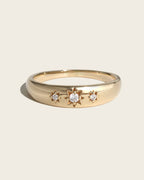 Diamond Star Dome Ring
