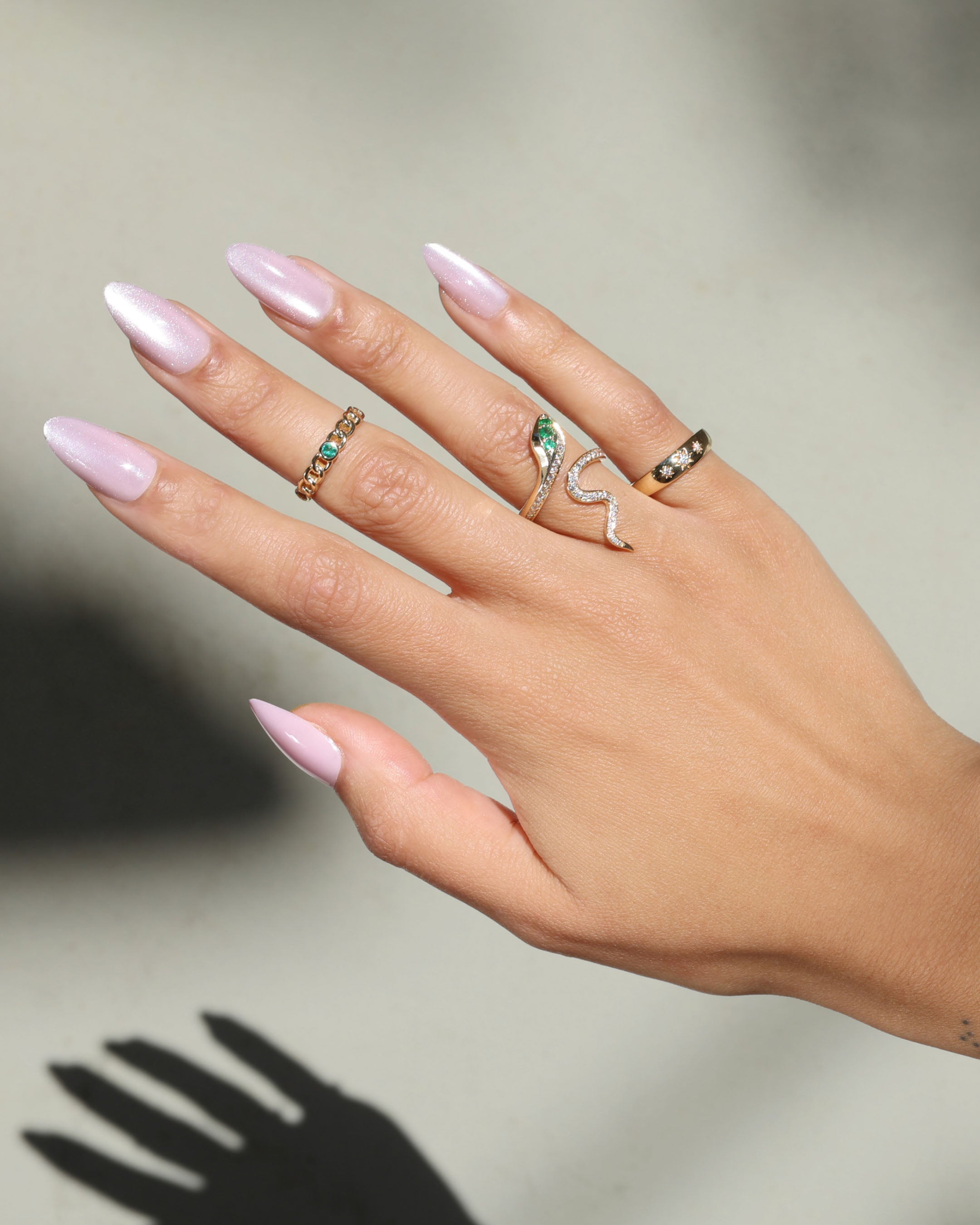 Diamond Star Dome Ring